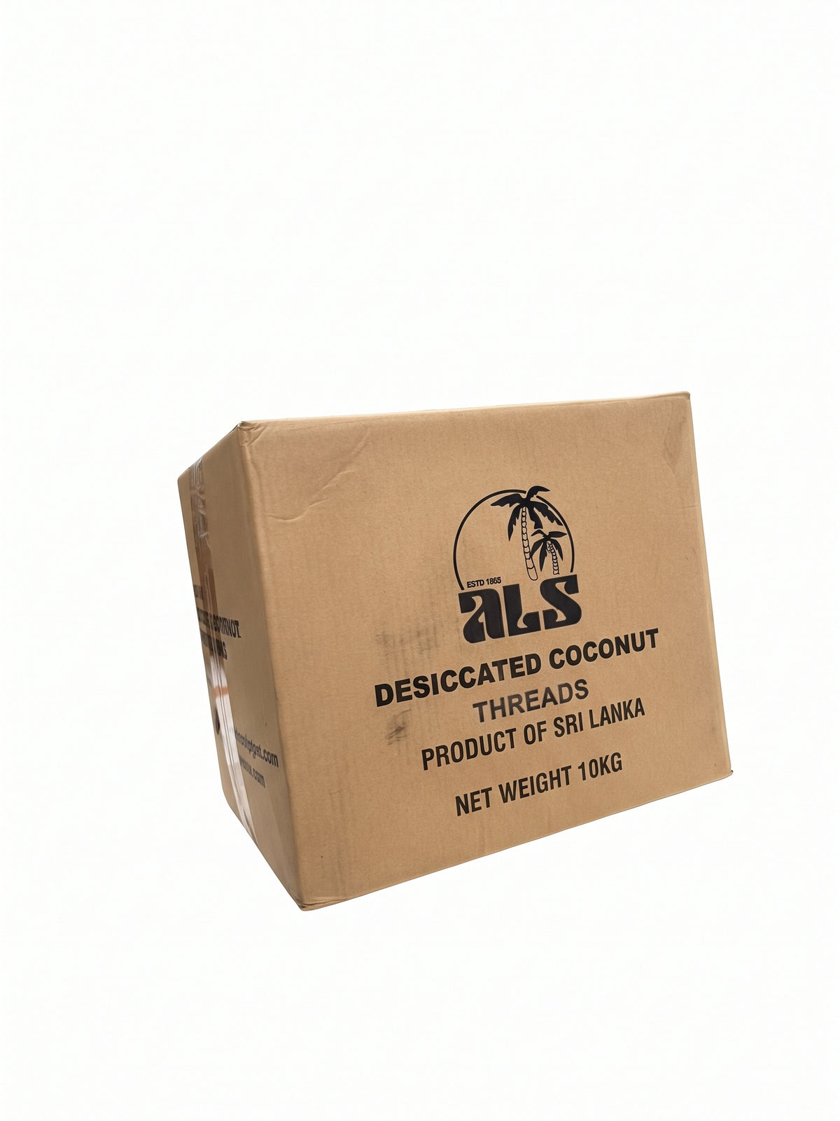 Coco deshidratado cabello de ángel sin azúcar – Caja 10 kg