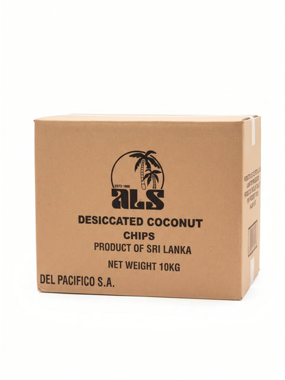 Hojuela de coco en lajas – Caja 10 kg